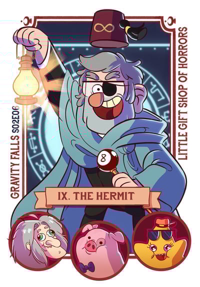 Gravity Falls: Little Gift Shop of Horrors Mini Print