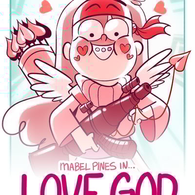 Gravity falls: the love god mini print