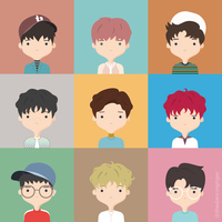 EXO Lucky One Buttons - Thumbnail 1