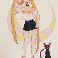 Princess 8x10 Print - Holographic - Thumbnail 1