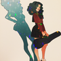 Michiru 8x10 Print - Holographic-1