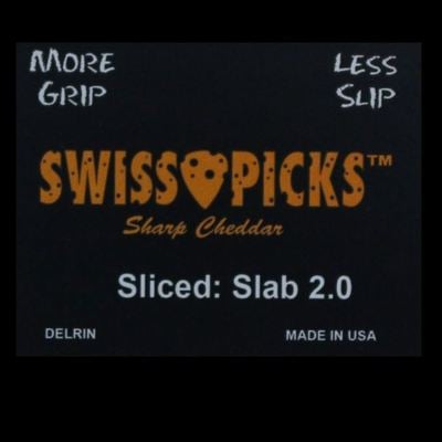 Sharp cheddar 72 picks sliced slab 2.00mm - Thumbnail 3