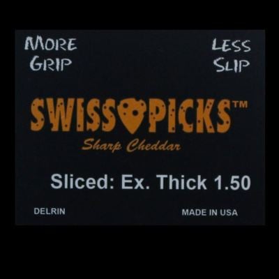 Sharp cheddar 72 picks sliced ex thick 1.50mm