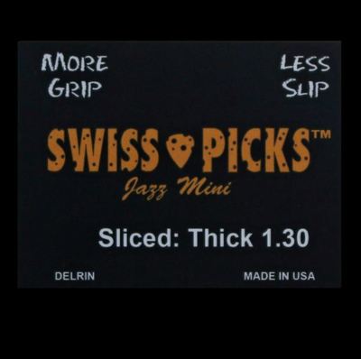 SHARP CHEDDAR JAZZ MINI 12 PICKS SLICED THICK 1.30MM