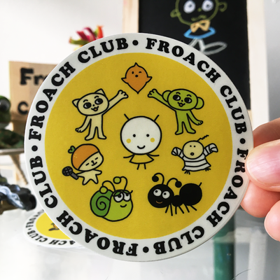 Froach club sticker