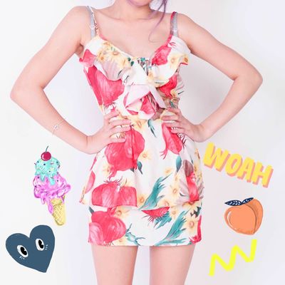 Summer bloom artist dress - Thumbnail 5