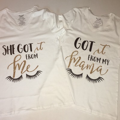 "got it" - mommy & me tshirts *pick your color*