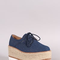 Oxford Flatform Wedge - Thumbnail 3