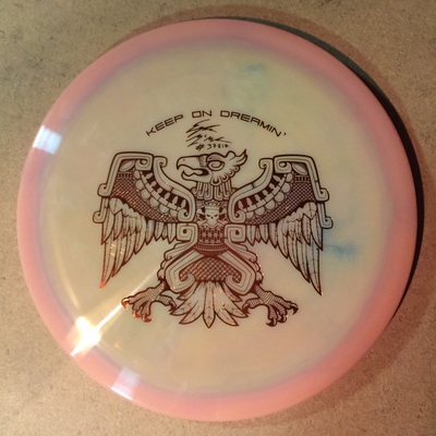 Swirly s-line fd3 - eagle mcmahon stamp 