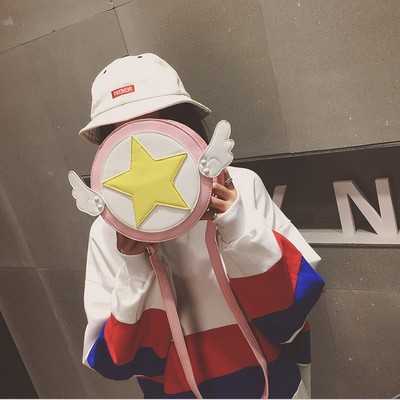 Harajuku magic card girl sakura messenger bag