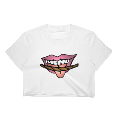 Only 'L' I take is to the Face Crop Top