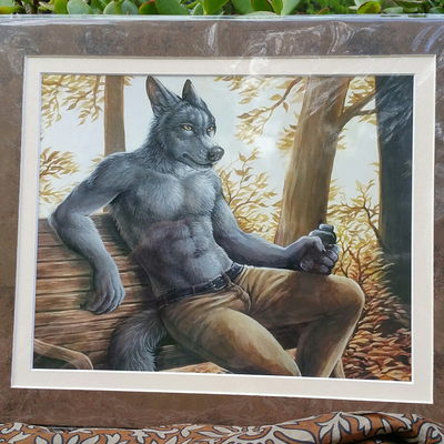 Drink him away 8 x 10 matted print