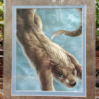 Dive 8 x 10 matted print