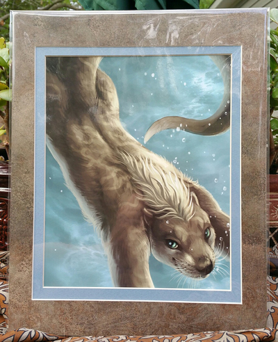 Dive 8 x 10 Matted Print