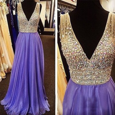 v neck prom dress, long prom dress, a line prom dress, formal prom dress, evening dress, inexpensive prom dress,