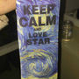 Van Gogh's Sky KEEP CALM & LOVE STAR Adorable Cool Design  6 cm NECK TIE - Thumbnail 1