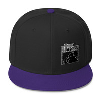 Dark Husslaz 2017 Legacy 1.0 Wool Blend Snapback - Thumbnail 4