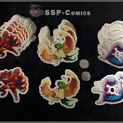 Alolan starters final evo stickers - Thumbnail 2