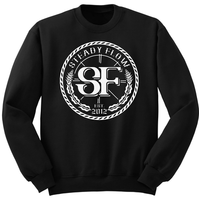 Grey crewneck sweatshirt