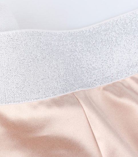 Pink Elegant Satin Cut Out Two Pieces Set