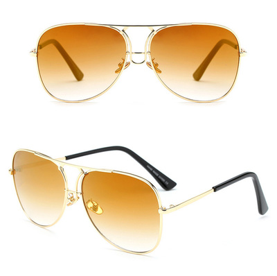 Brown Ombre Aviators