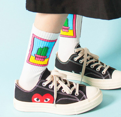 CACTUS PICTURE SOCKS