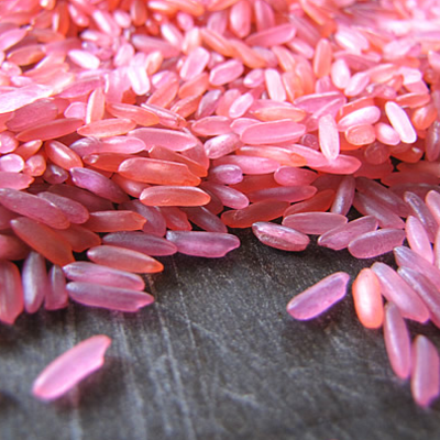 Misc - pink rice (riz rose)