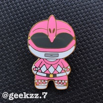Pink Ranger Enamel Pin Power Rangers