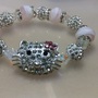 Rhinestone kitty bracelet  - Thumbnail 3