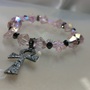 Glass Crystal Hematite Ankh Bracelet  - Thumbnail 2