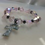 Glass Crystal Hematite Ankh Bracelet  - Thumbnail 3