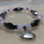 Glass Crystal Hematite Bracelet  - Thumbnail 1