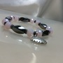 Glass Crystal Hematite Bracelet  - Thumbnail 4