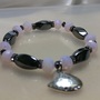 Glass Crystal Hematite Bracelet  - Thumbnail 3