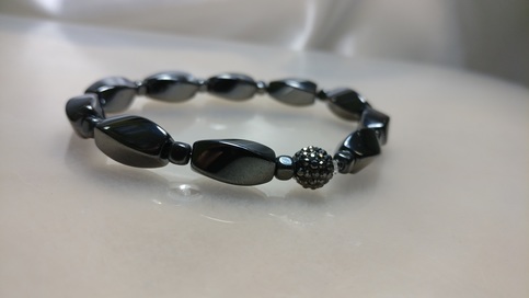 Hematite Bracelet (Men) 
