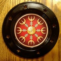 Altar Patens - Hecate, Goddess, Helm of Awe, Eye of Horus - Thumbnail 4