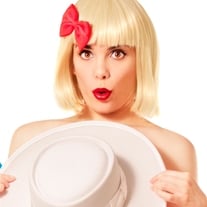 Bikini Clad Clown 8.5x11