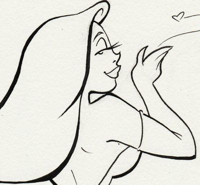 Jessica Rabbit 5.5x8.5
