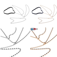 Sexy Multilayer Crystal Leg Chain Thigh Bracelet for Girls - Thumbnail 2