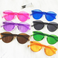 CANDY COLOR SUMMER SUNGLASSES - Thumbnail 2