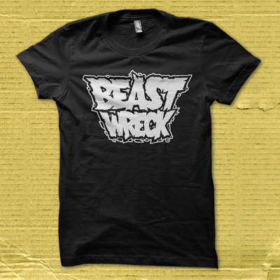 Beastwreck logo t-shirt (white)
