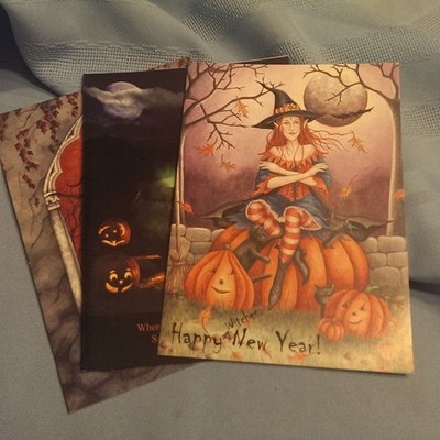 Card - samhain assorted set of 5