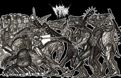 Wearg - Hæðen War Metal Poster 