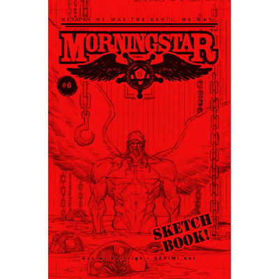 Morningstar issue 6 sketchbook - Thumbnail 4