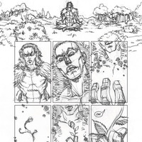 Morningstar issue 6 sketchbook - Thumbnail 1