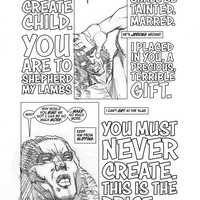 Morningstar issue 6 sketchbook - Thumbnail 3