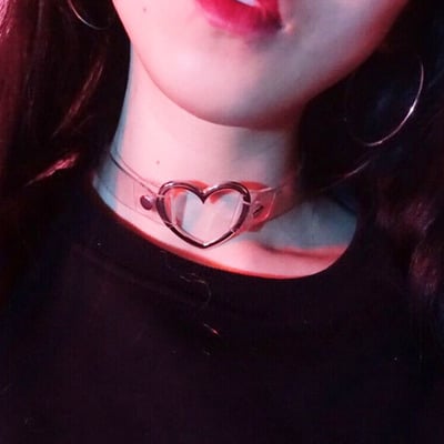Free shipping-transparent punk choker - Thumbnail 4