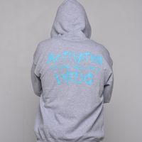 Next Level Addict Grey/Teal/Yellow Hoodie - Thumbnail 1