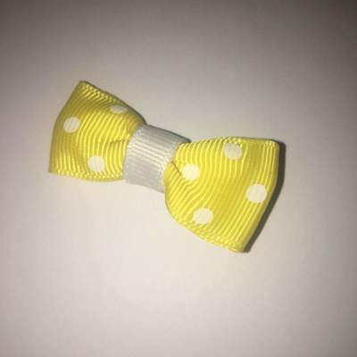 Yellow polka dot clippie set - Thumbnail 3