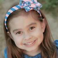 Denim Folded Flower - Thumbnail 2